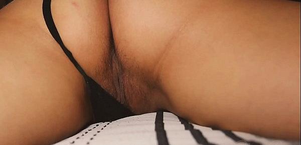Hot Maid Gives Footjob and Gets Cum on Feet